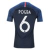 5458 MAILLOT FRANCE DOMICILE POGBA 2 ETOILES 2018 2019
