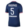 7999 MAILLOT PSG DOMICILE MARQUINHOS 2021 2022