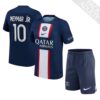 10136 PACK PSG DOMICILE NEYMAR. ENSEMBLE ADULTE MAILLOT ET SHORT 2022 2023