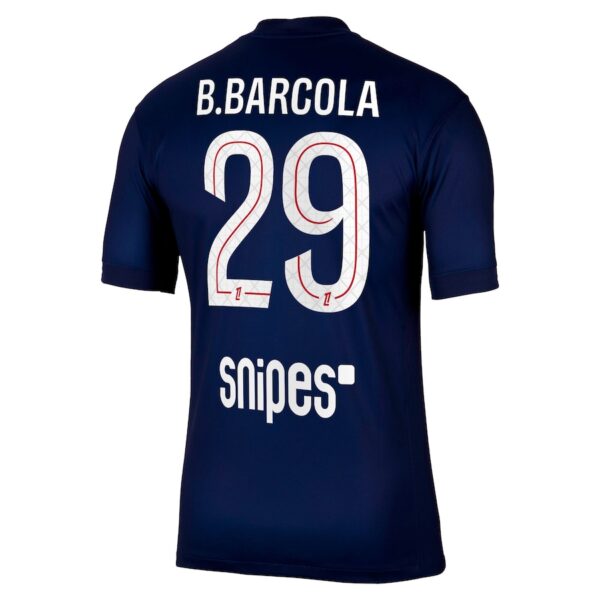 MAILLOT PSG DOMICILE BARCOLA 2025-2026