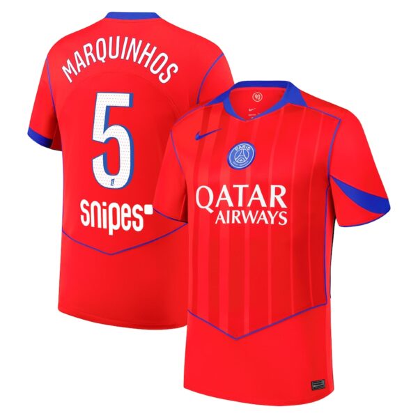 MAILLOT PSG THIRD MARQUINHOS SAISON 2025-2026
