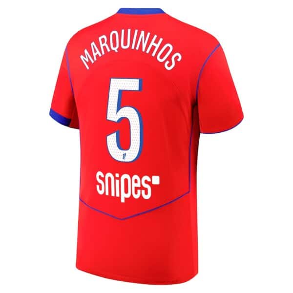 MAILLOT PSG THIRD MARQUINHOS SAISON 2025-2026