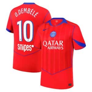 MAILLOT PSG THIRD DEMBELE SAISON 2025-2026