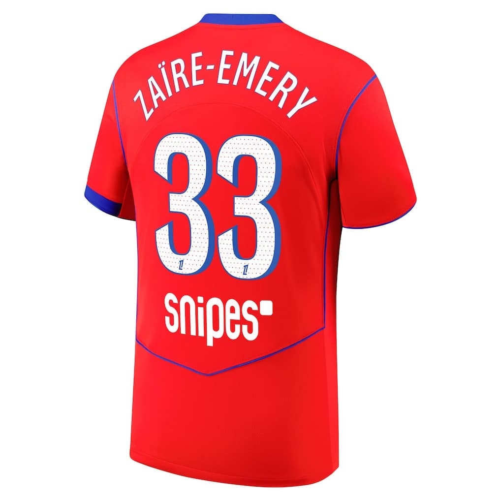 MAILLOT PSG THIRD ZAIRE-EMERY SAISON 2025-2026