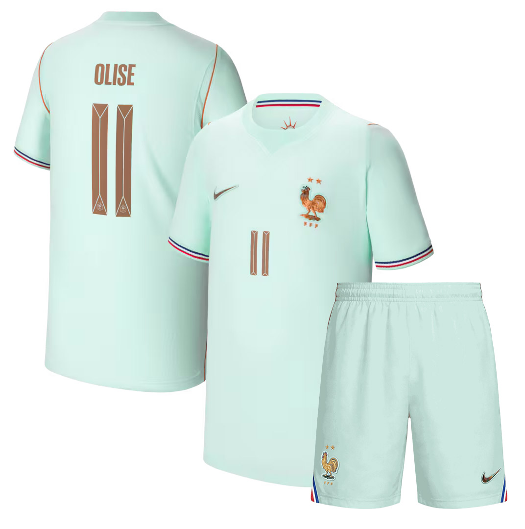 PACK JUNIOR FRANCE OLISE EXTERIEUR 2026-2027 PACK JUNIOR FRANCE OLISE EXTERIEUR 2026-2027