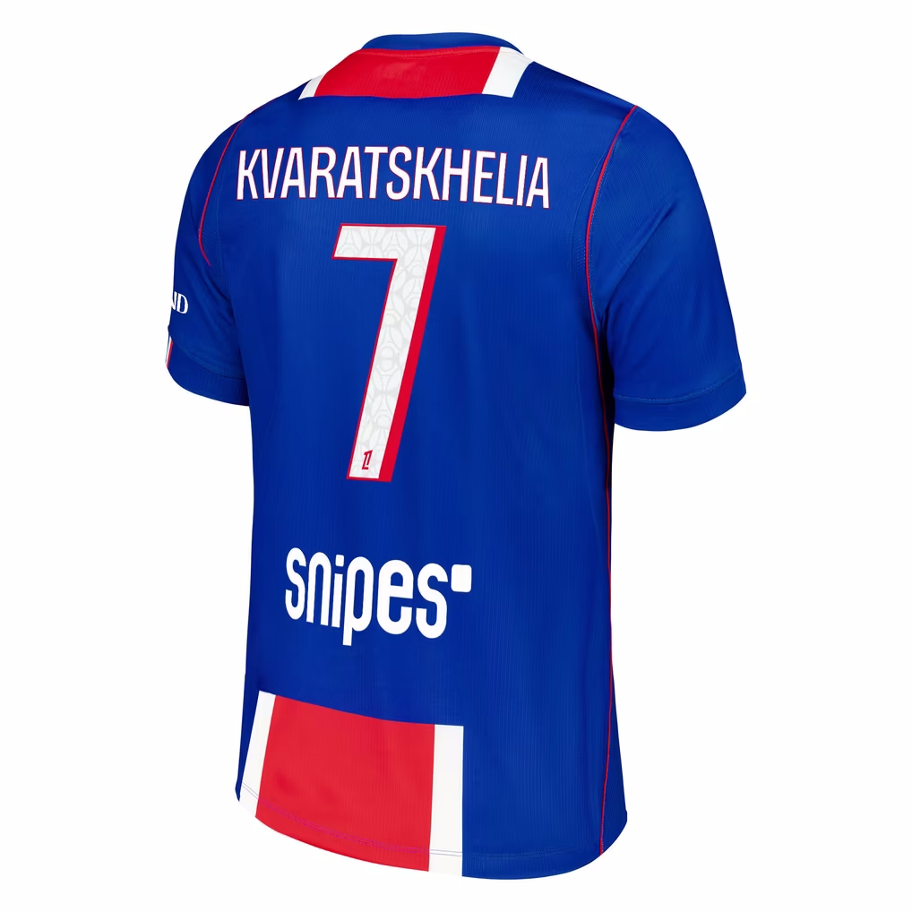 MAILLOT PSG DOMICILE KVARATSKHELIA 2026-2027